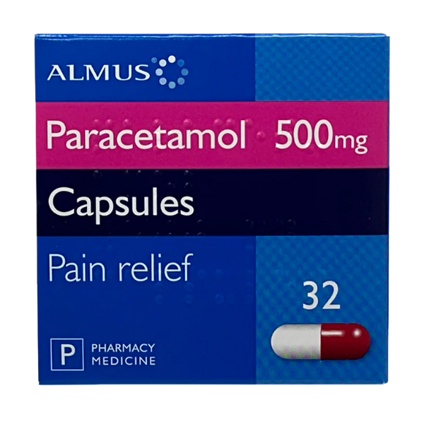 Paracetamol Capsules 500mg