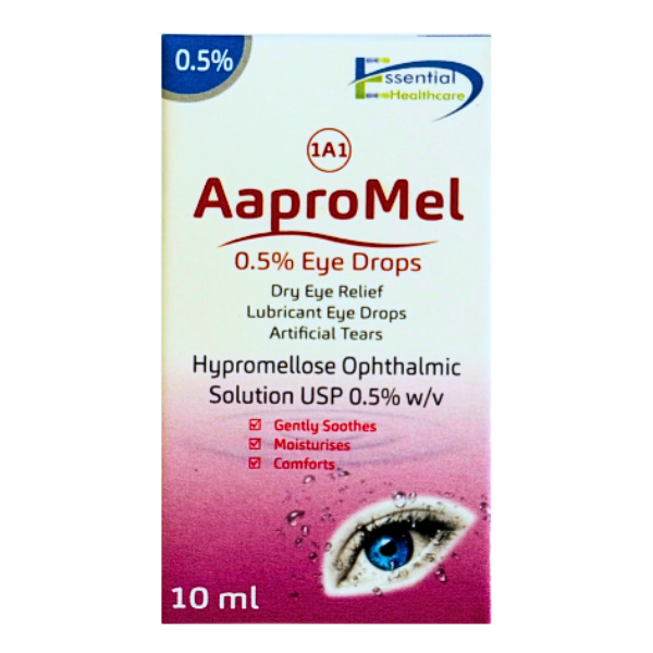 AaproMel Lubricating 0.5% Eye Drops (10ml)