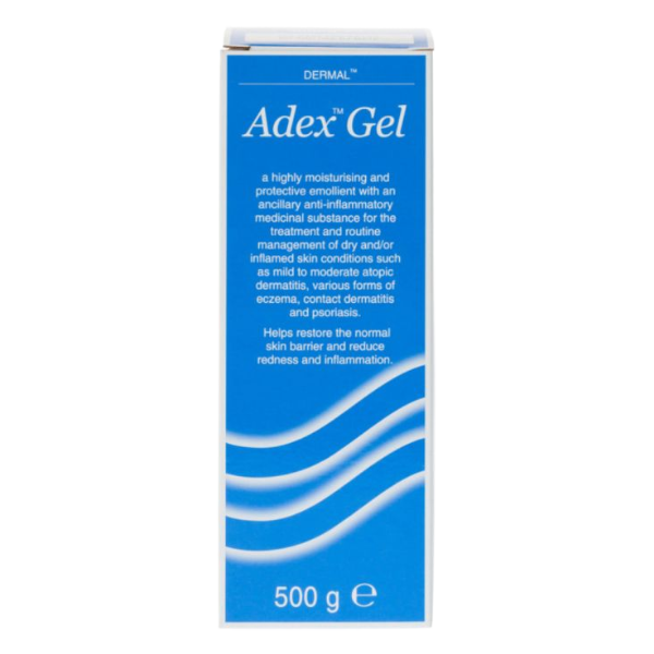 Adex Gel Moisturising Emollient For Dry Skin (500g)