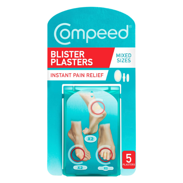 Compeed Mixed Size Hydrocolloid Blister Plasters (5)