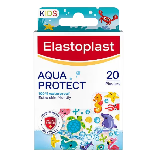 Elastoplast Aqua Protect Kids Everyday Plasters (20 plasters)
