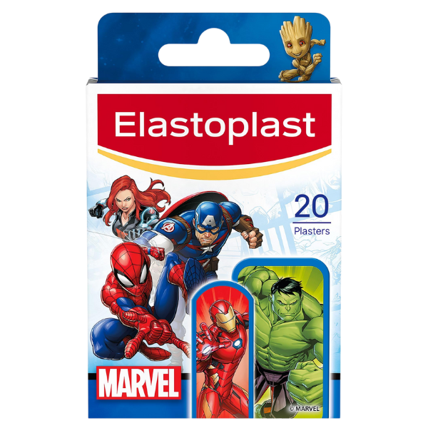 Elastoplast Kids Marvel Assorted Plasters (20 plasters)
