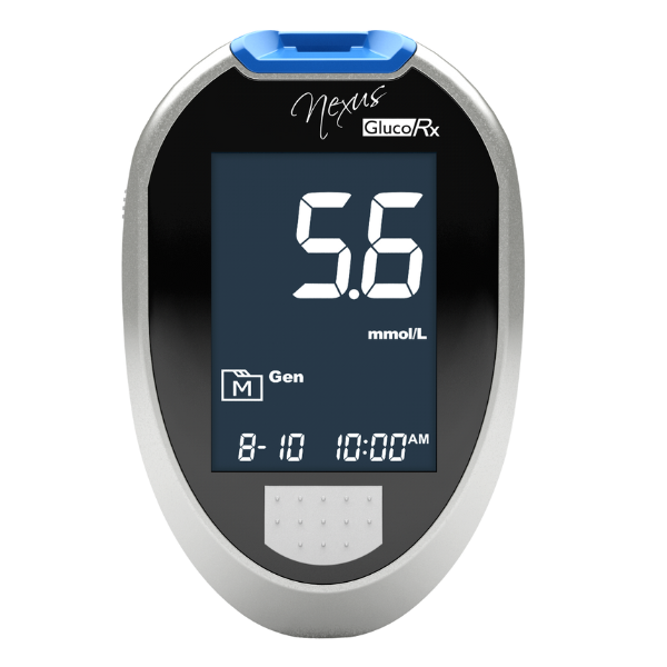GlucoRX Nexus Blood Glucose Monitoring System