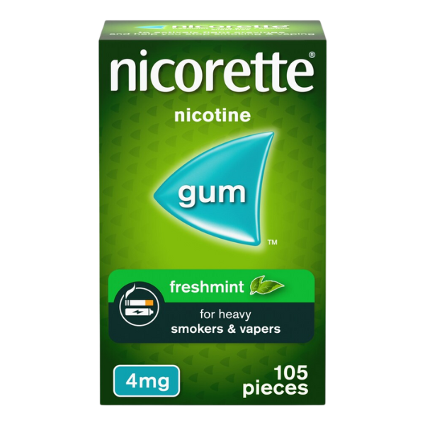 Nicorette Freshmint 4mg Nicotine Gum