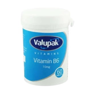 Valupak Vitamin B6 10mg (60 Tablets)