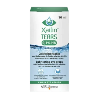 Xailin Tears 0.1% Preservative Free Eye Drops (10ml)