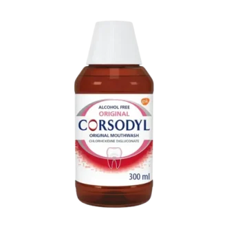 Corsodyl Original Alcohol Free Mouthwash (300ml)
