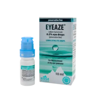 Eyeaze Sodium Hyaluronate 0.2% Eye Drops (10ml)