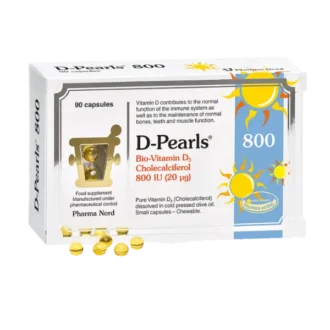 Pharma Nord D-Pearls 800IU (90 Capsules)